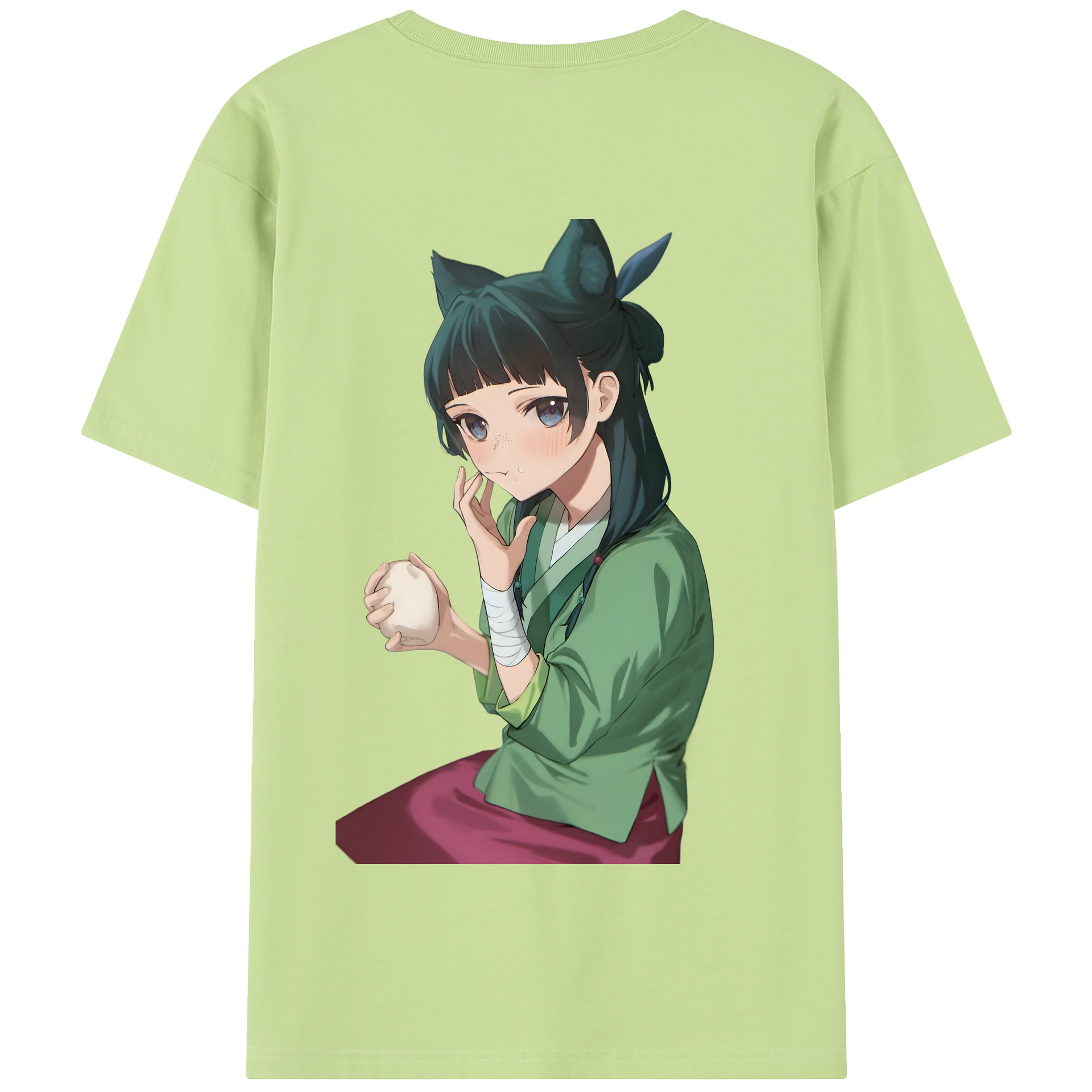（画像用） 薬屋のひとりごと The Apothecary Diaries 綿100％半袖Tシャツ（背面プリント）